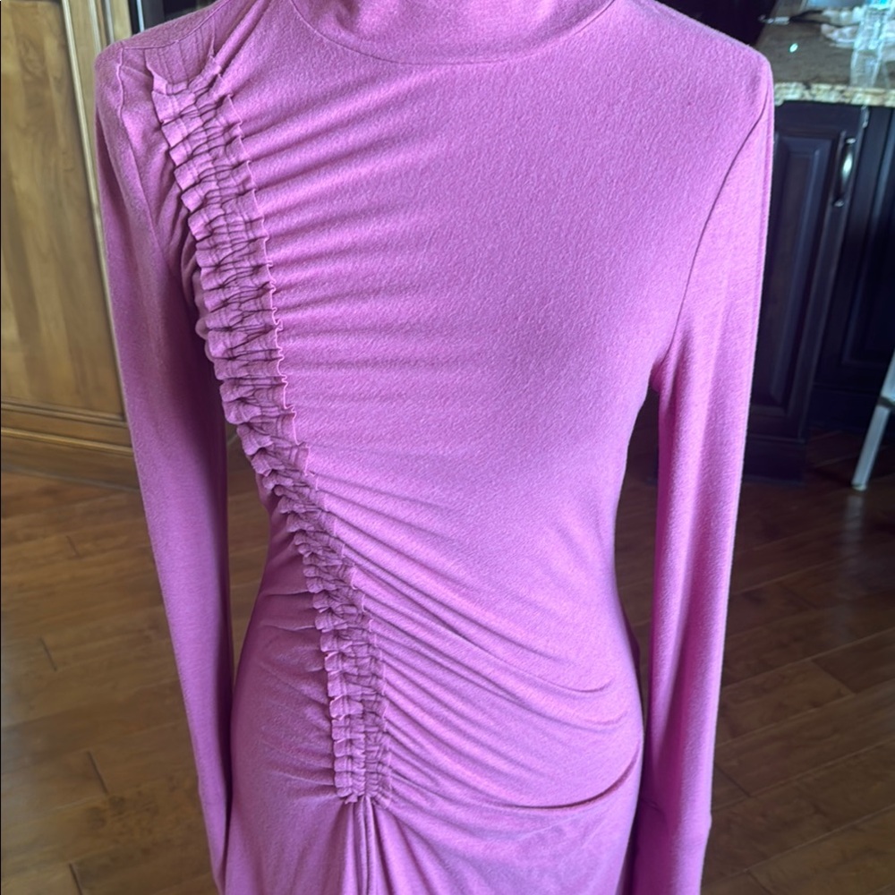 Pink anthropologie dress